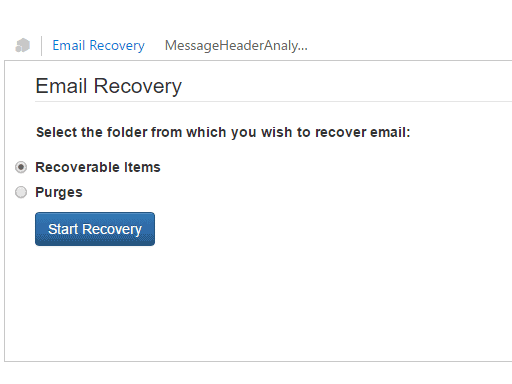 Email Recovery for Outlook